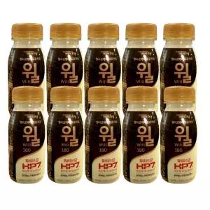 한국야쿠르트 헬리코박터 프로젝트 윌 오리지널 180ml 10개입/냉장무배