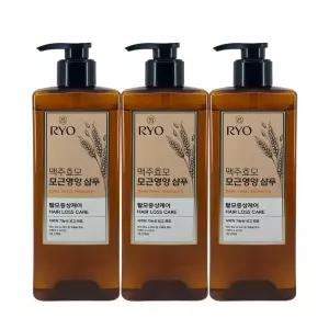 려 맥주 효모 모근영양 샴푸 600ml 3개