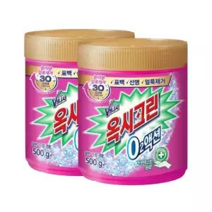 옥시크린 오투액션 얼룩제거제 용기 500g 2개
