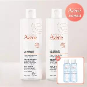 미셀라 클렌징 워터 400ml 2개+이드랑스 에센스 인 로션 25ml 2개 증정
