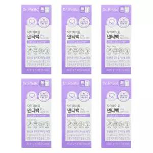 닥터파이토 덴티백 구강유산균 30정 6박스