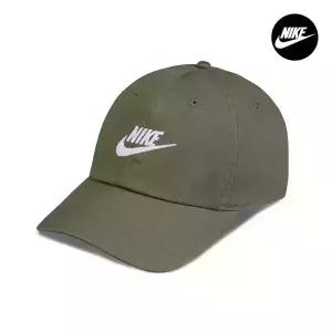 나이키 클럽 언스트럭처드 퓨추라 워시 볼캡 야구 모자 올리브 FB5368-222