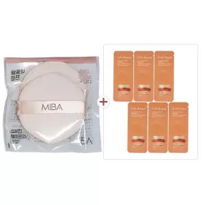 미바 왕꽃잎 퍼프 2개입 1개 + 설화수 자음생크림 퍼펙팅 리치 파우치 1mlx6장