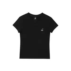 [캉골]우먼스 데일리 티셔츠 2845 블랙