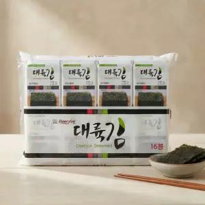 대륙식품 대륙김 도시락김 4g x16봉 x 4개 (64봉)