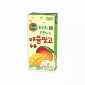 VEGEMIL 베지밀 꼭꼭 씹히는 망고 두유 190mlx16팩 10184647