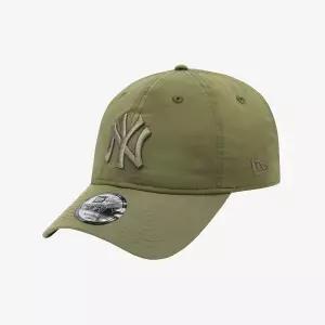 [뉴에라](신세계 사우스시티)MLB 뉴욕 양키스 나일론 메탈 26 언스트럭쳐 볼캡 카키 15131656