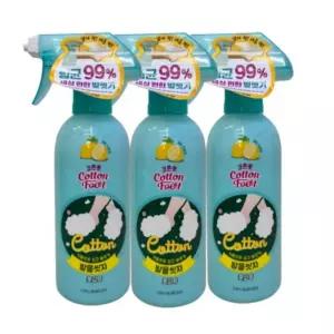 향좋은샴푸 발을씻자 코튼 발냄새제거 풋 샴푸 375ml 3개 레몬민트향 풋샴푸 스마트