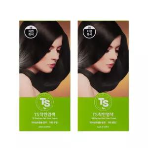 TS 더착한 염색약 120g 3호 자연흑색 2개