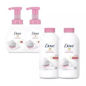 도브 포밍 핸드워시 피치릴리 본품 240ML 2개 + 리필 430ML 2개