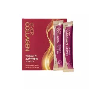 에버콜라겐 스킨앤헤어 모발콜라겐 고함량 모발펩타이드 콜라겐 28포