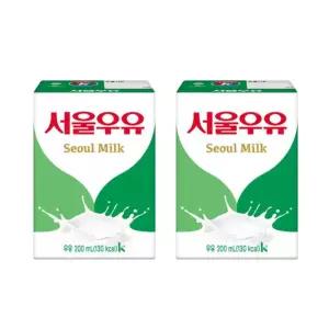 서울우유 멸균우유 200ml x 24입