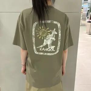[국내정식매장] 캉골 반팔 티셔츠 Kangol 씰 캥거루 2823 카키
