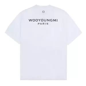 [우영미] W261TS07 701W 코튼 백로고 티셔츠