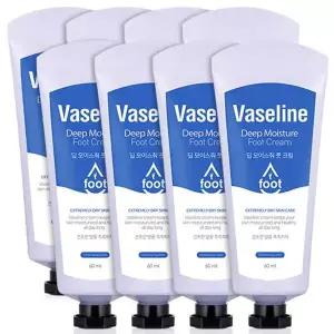 [NS홈쇼핑]4+4 C2Y 바세린 딥 모이스춰 고보습 풋크림 60ml x8개 휴대용 / 각질케어..[35830455]