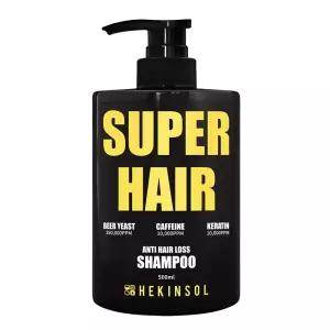헤킨솔 슈퍼헤어 맥주효모 카페인 케라틴 탈모완화 샴푸 500ml