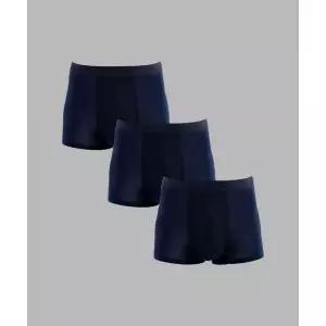 IL-O-GONG-CHIL 3PACK 1507 베이직 심리스 밴딩 드로즈 - 네이비 BSBD02 459414