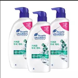 헤드앤숄더 가려운 두피케어 샴푸 850ml 3개