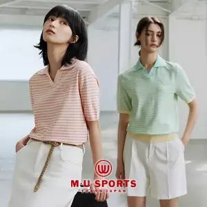 [MU SPORTS] 엠유 멜로우 팝 와플 니트 1종