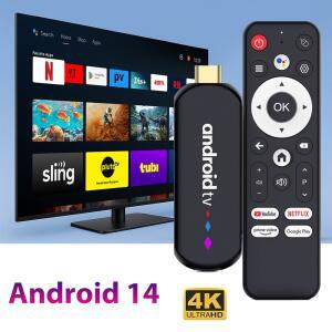 안드로이드 TV 스틱 H96 MAX S905L3 스마트 4K 울트라 HD 홈 미디어 플레이어 구글 음성 비서