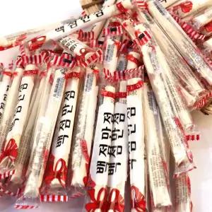 백점만점 가락엿 수능엿 대용량 20g 100개 고3수능선물 시험합격엿 응원선물