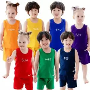 [T쇼페] 더미누 하루하루 나시 실내복 7벌세트