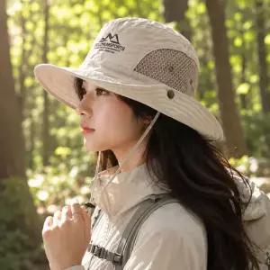 루카츠 메쉬통풍 아웃도어 스트링 버킷햇