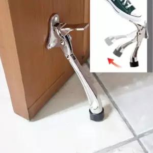 원터치 도어스토퍼(특대) K-1417 말발굽 현관문 문닫힘방지 닫힘방지 안전문