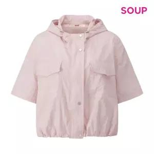 [SOUP](타임스퀘어점패션관)캐주얼 투포켓 반팔 바람막이 (S64JP01)