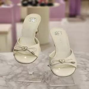 바바라 여성 7cm 러블리 뮬 슬리퍼 BBI402