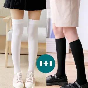 [콩나물골프][ON107] 2개묶음 고탄력 썸머 니삭스 (9686937A)