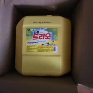 트리오 항균 주방세제 14kg (13.6L) 3개