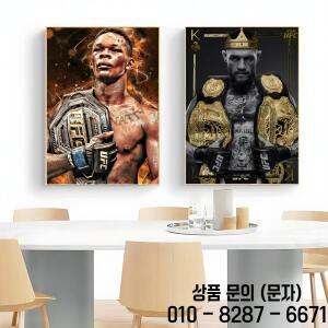 UFC K 캄자트 치마예프 K 하비브 포스터 벽 예술 프린트 장식 홈 데코 선물 액자 없음