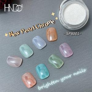 HNDO 화이트 파우더 마찰 크롬 먼지 안료 DIY 효과 반짝 반짝이 아트 이는 네일 손톱 밝은 를위한 매니 디자인