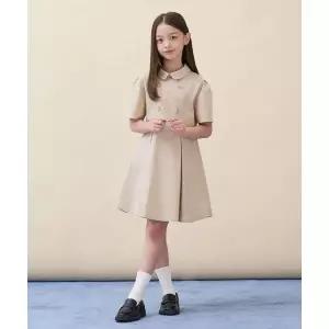 빈폴 키즈 BEANPOLE KIDS 클래식 트렌치형 반소매 피스 베이지 BI6371G04A 401678