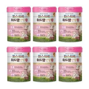 파스퇴르 위드맘 산양 제왕분유1단계750g 6캔