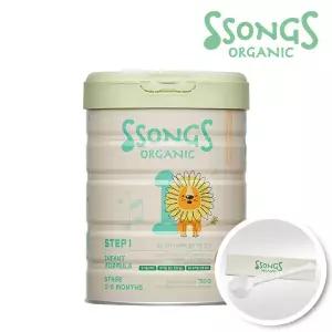 쏭스오가닉 베이비 골든라벨 유기농분유 1단계 750g 1캔 + 20ml스쿱