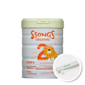 쏭스오가닉 베이비 골든라벨 유기농분유 2단계 750g 1캔 + 20ml스쿱