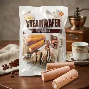 커피크림 웨이퍼롤 180g x 6
