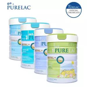 6캔 퓨어락로열플러스 1단계 2단계 3단계 800g