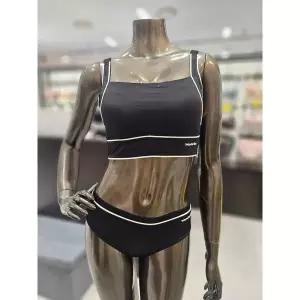 갤러리아 블랙 풀커버 스포츠 브라,팬티세트(A~D)WBWBR5M38T,WBWPT5M38T