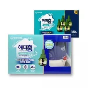 해피홈 리퀴드훈증기 코드형 + 리필 45일 5개