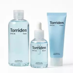 [3종세트] 토리든 다이브인 저분자 히알루론산 세럼 50ml + 토너 300ml + 크림 80ml
