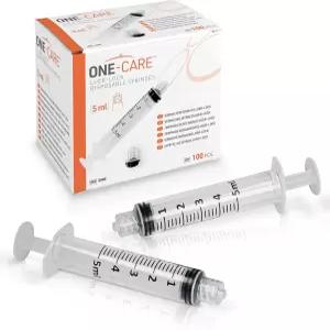 메디베나 원케어 5ml 루어락 주사기 멸균 100/bx 블리스터 충전 5cc