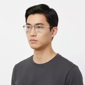 몽블랑 안경테 MB0336O 003 라운드 아시안핏 안경