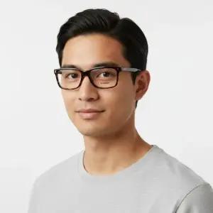 버버리 버버리 안경테 BE2352 3002 스퀘어 뿔테 안경