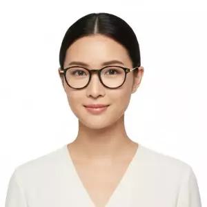 구찌 안경테 GG1471OJ 001 라운드 뿔테 아시안핏 안경