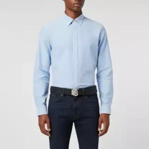 버버리 패세라BURBERRY TB 플라크 남성 양면 벨트 8043247