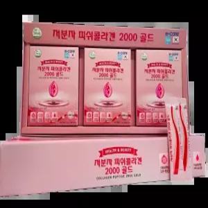 [선물세트] 이너뷰티 저분자 피쉬콜라겐2000골드 1+1 (쇼핑백포함)