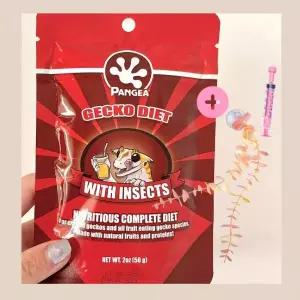 56g 판게아 슈퍼푸드 인섹트 곤충맛 도마뱀 사료 파충류 크레 크레스티드게코
